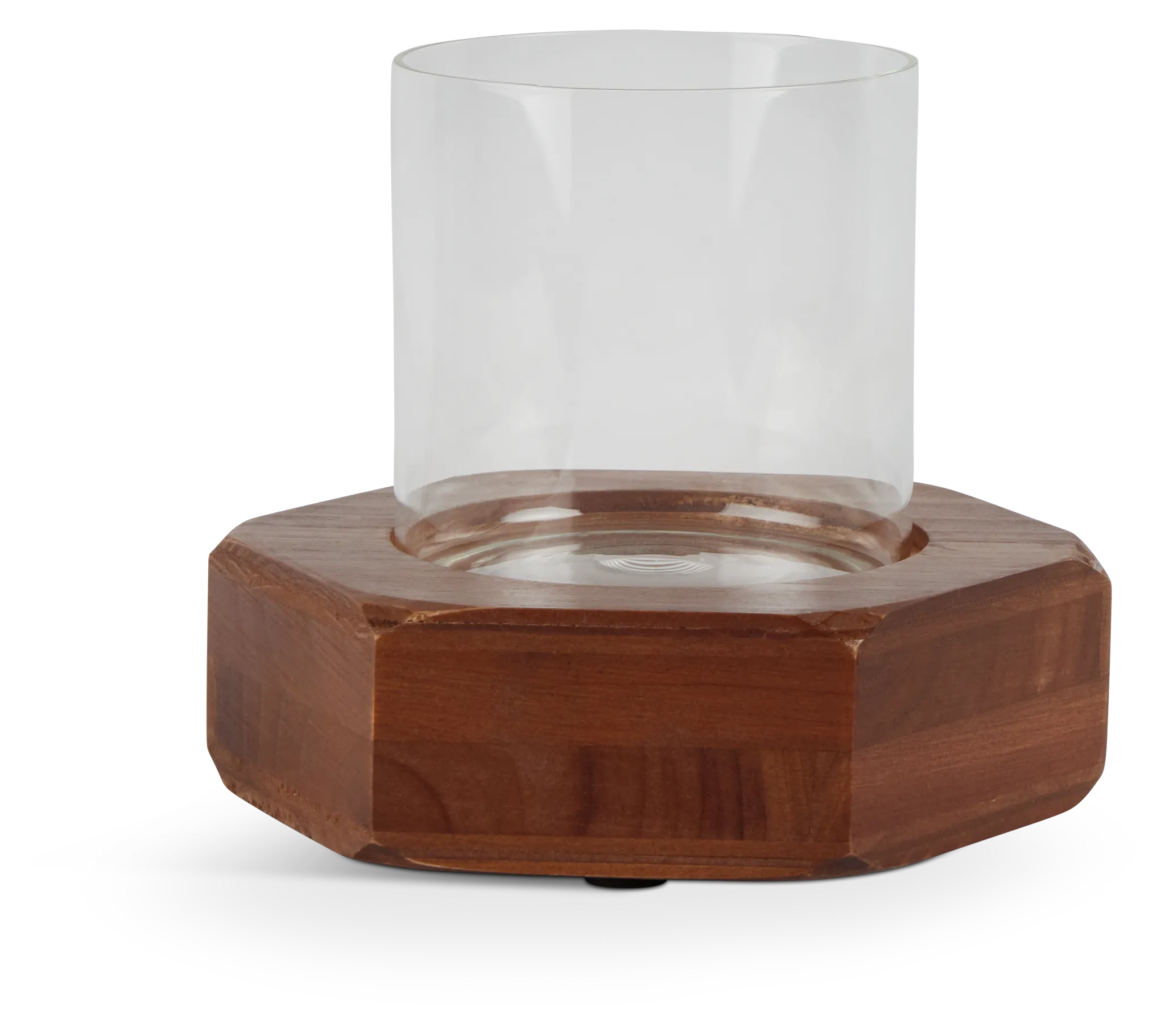 Darby Brown Small Candle Holder