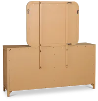 Pacific Light Tone 7-drawer Dresser & Mirror