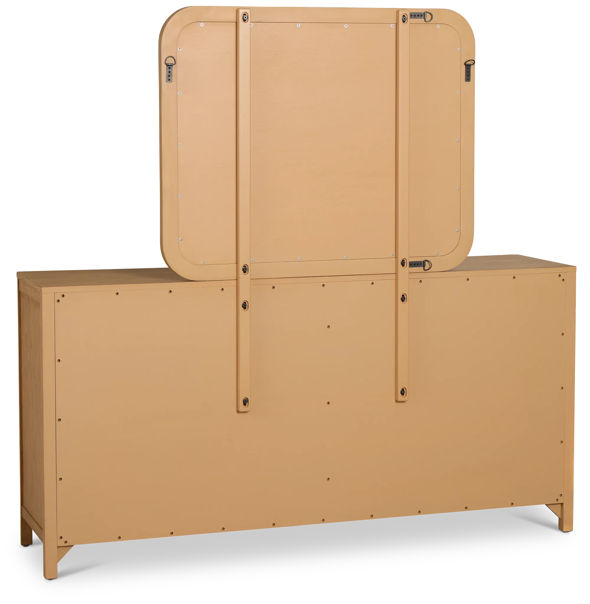 Pacific Light Tone 7-drawer Dresser & Mirror