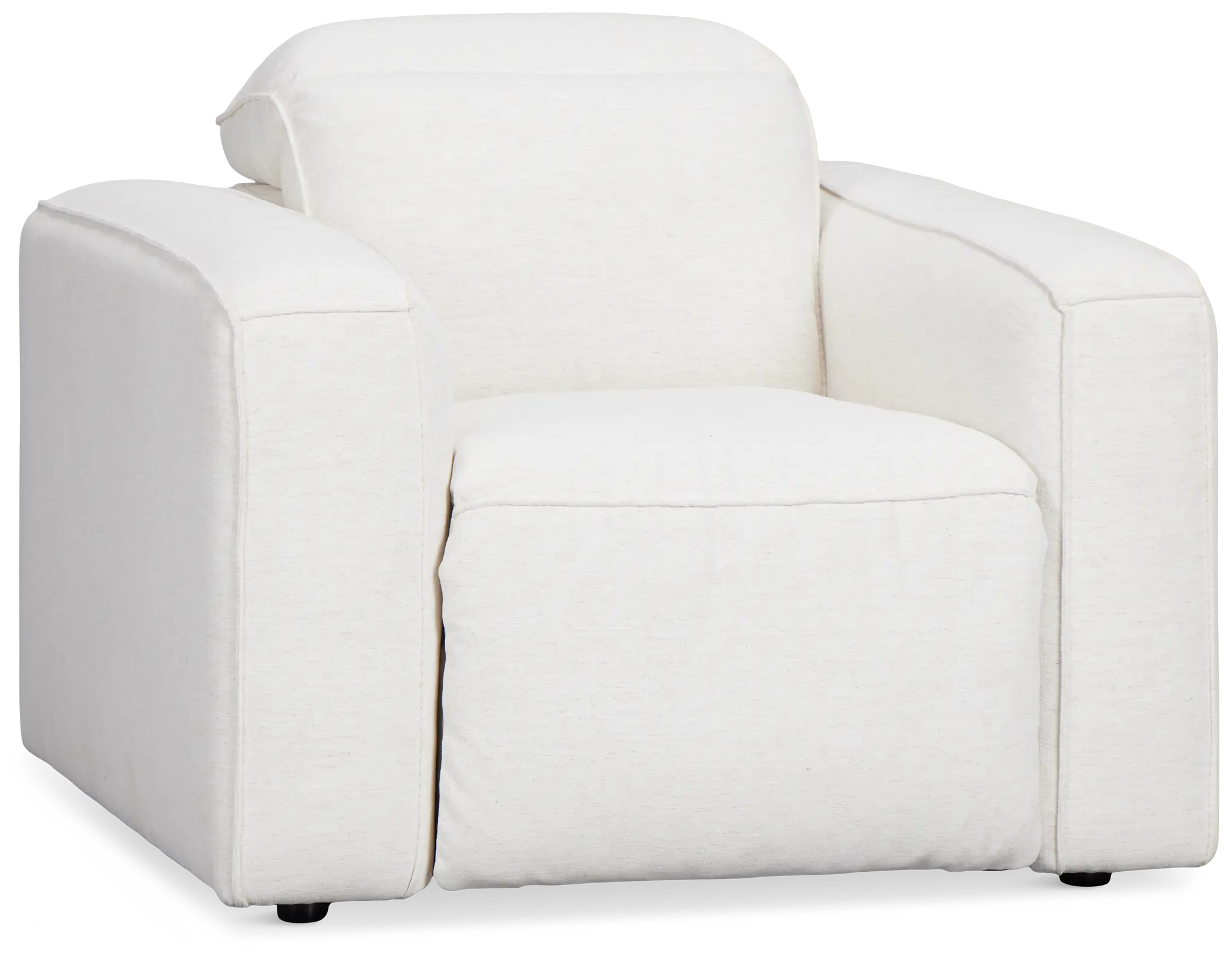 Ryland White Fabric Power Recliner With Power Headrest Ryland White Fabric Power Recliner With Power Headrest