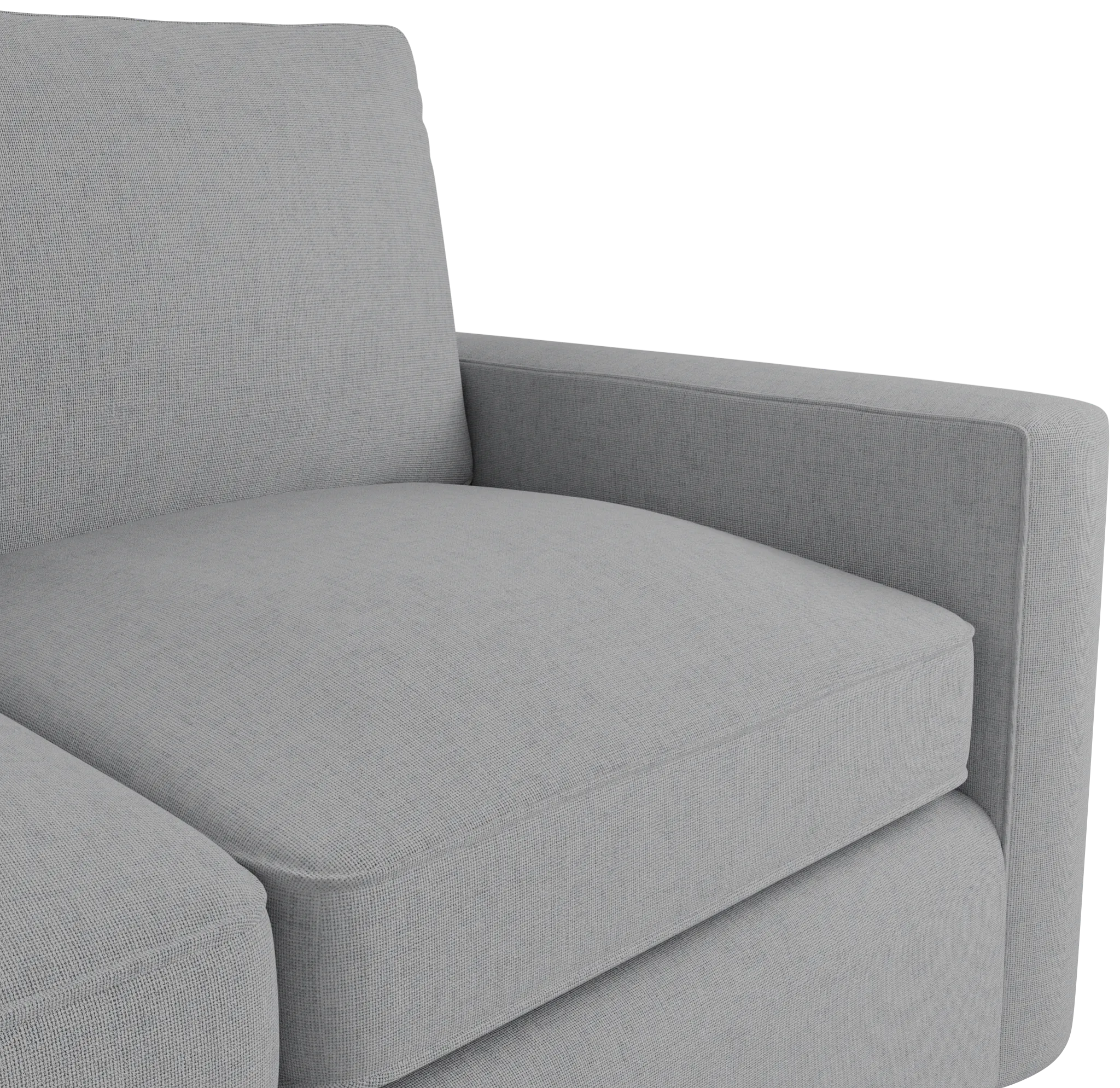 Siesta Delray Light Gray Fabric Innerspring Sleeper