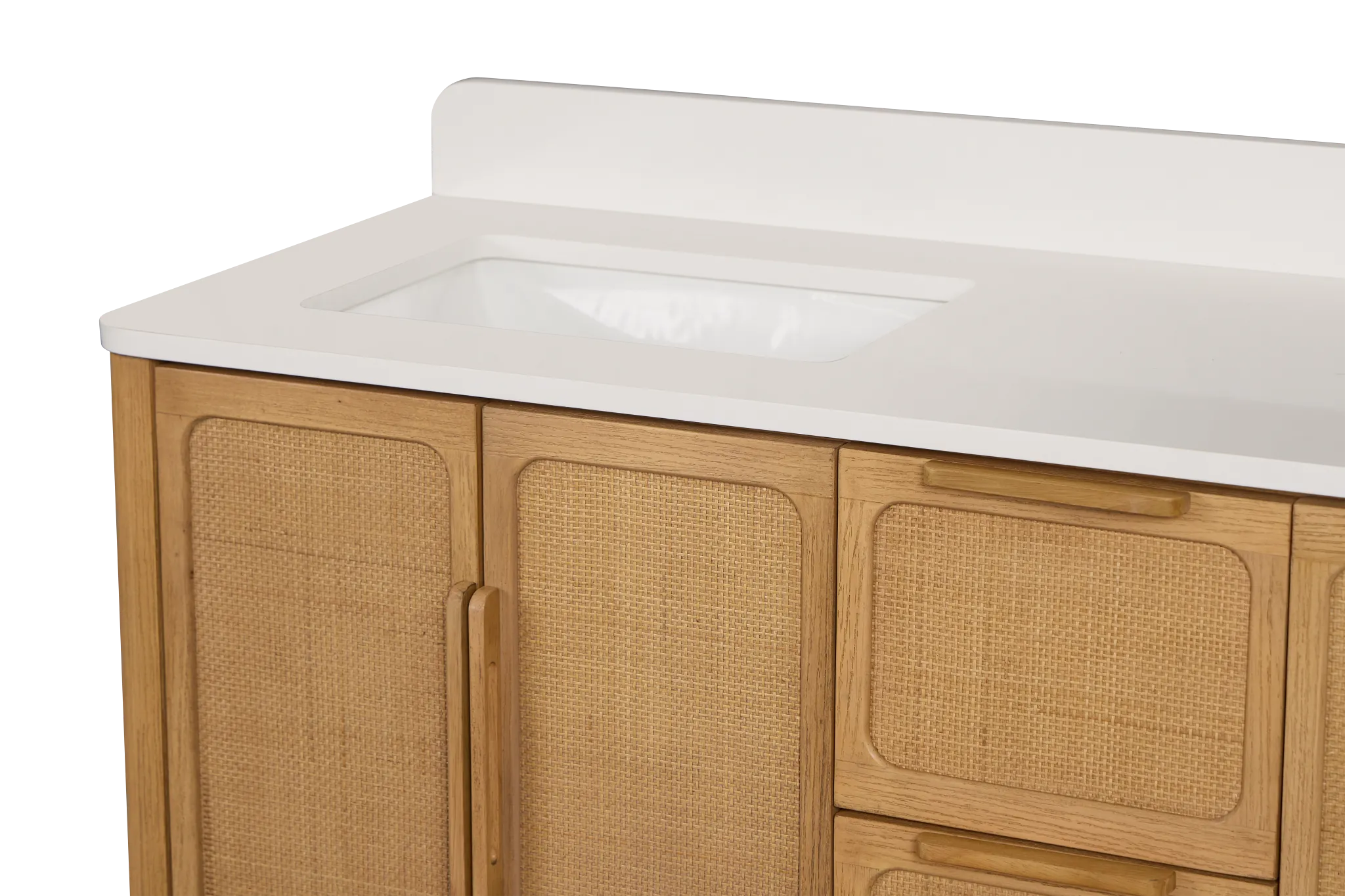 Pacific Light Tone 60" Double Bathroom Vanity