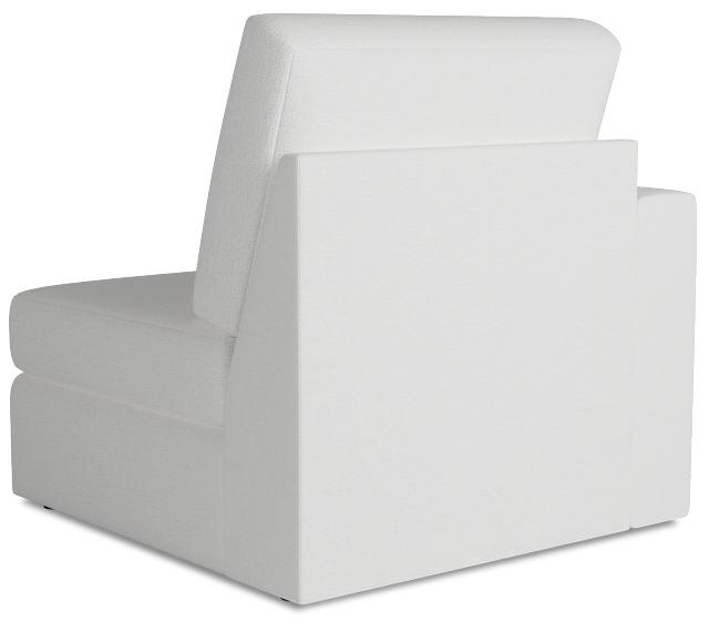 Citymod White Fabric Left Chair