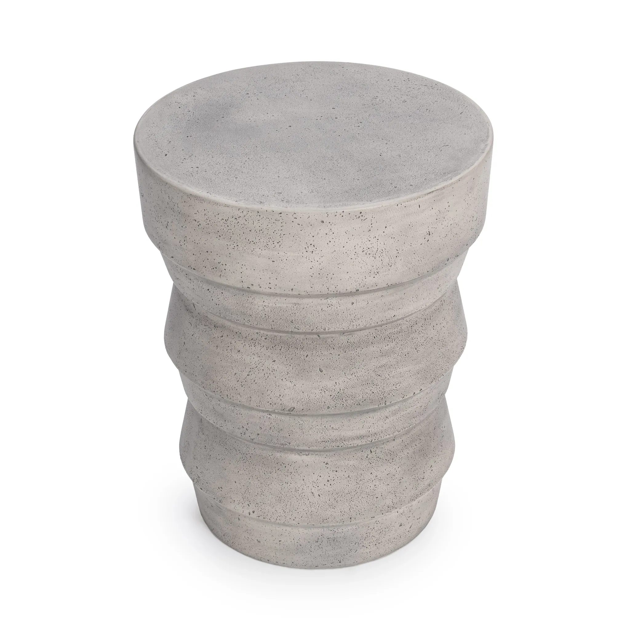 Arrow Light Gray Accent Table
