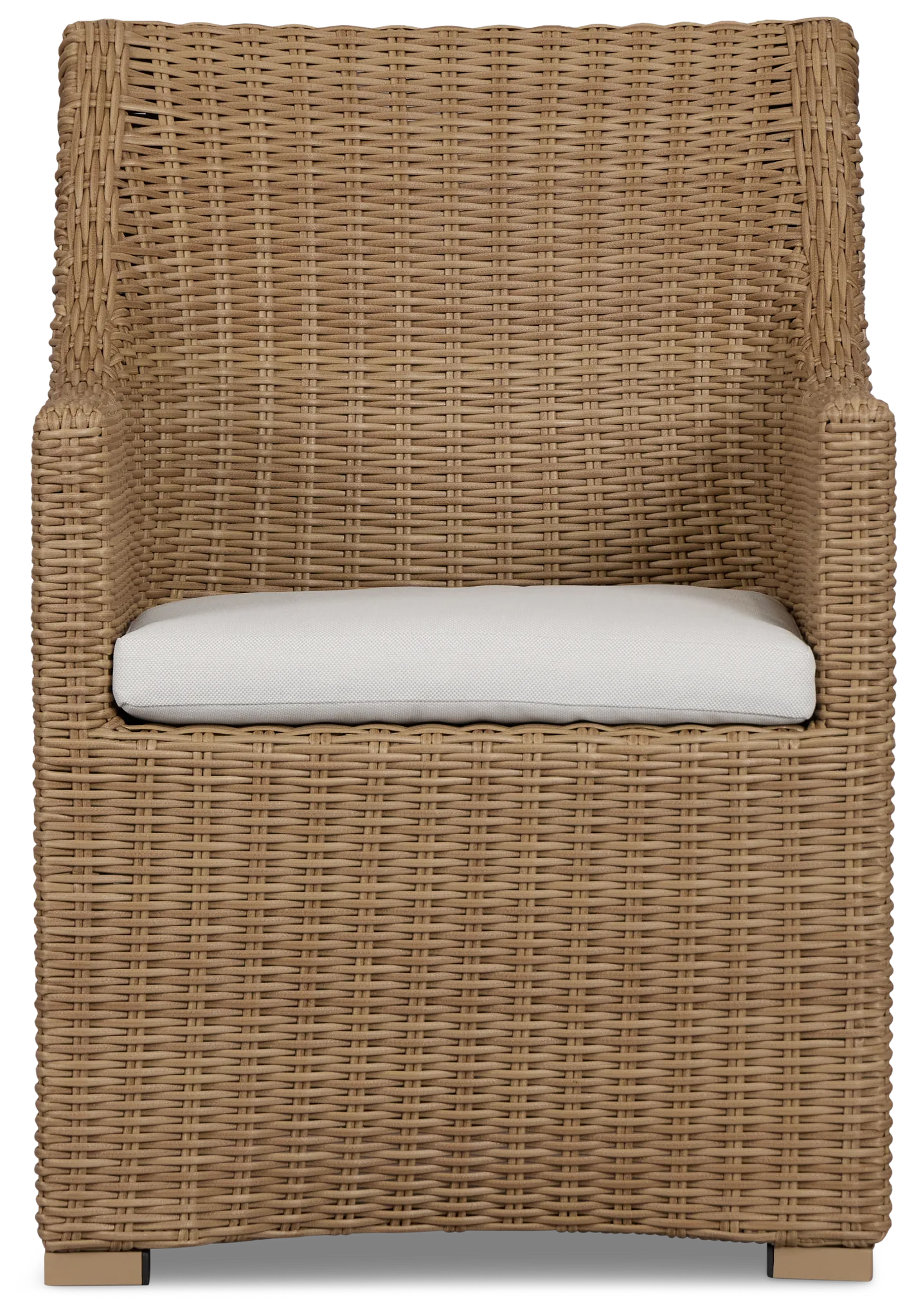 Montecito Light Tone Cushioned Arm Chair
