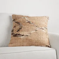 Greb Light Brown 22" Accent Pillow