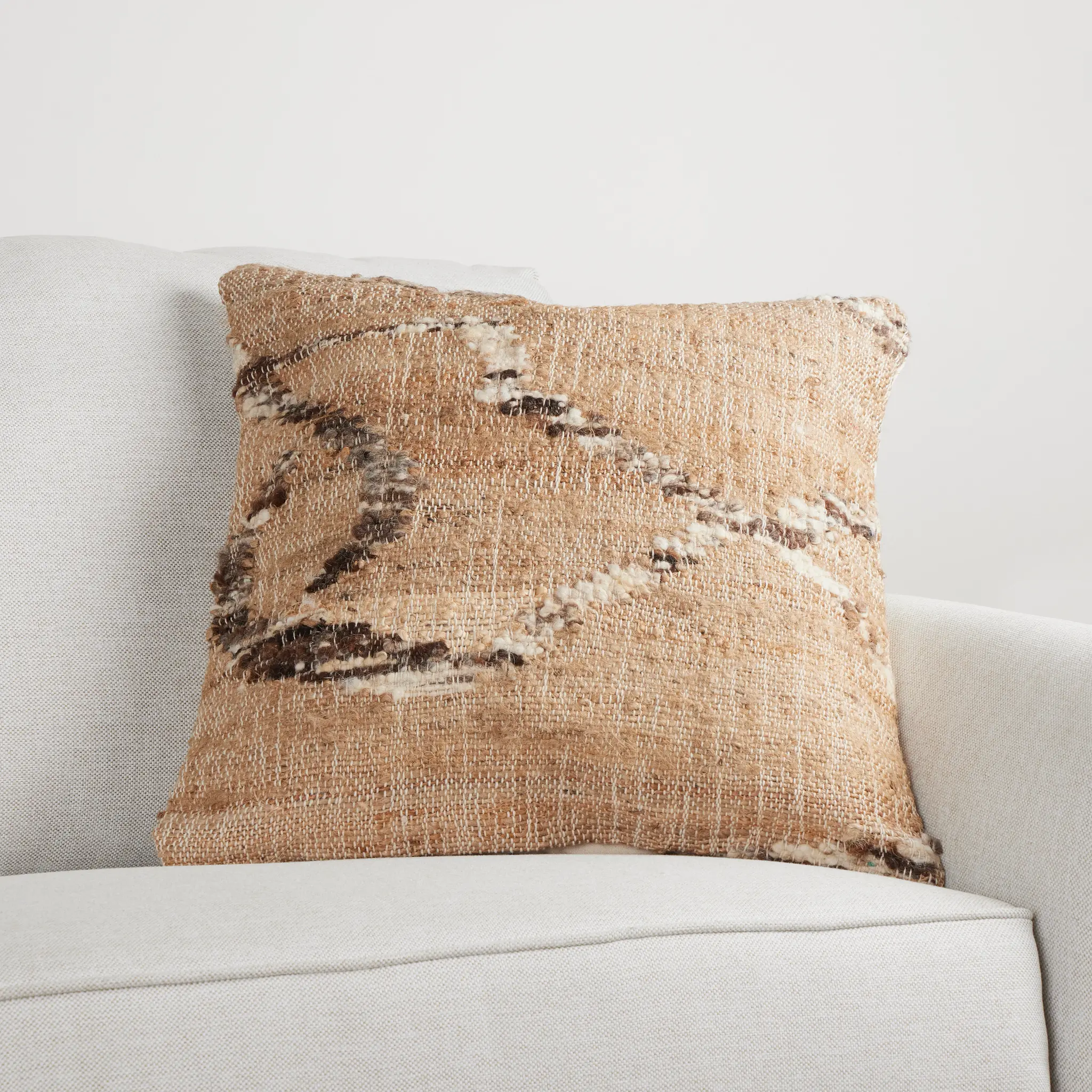 Greb Light Brown 22" Accent Pillow Greb Light Brown 22" Accent Pillow