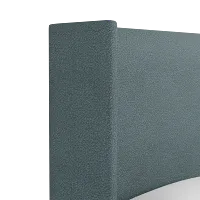 Captiva Sutton Blue 60" Upholstered Shelter Bed