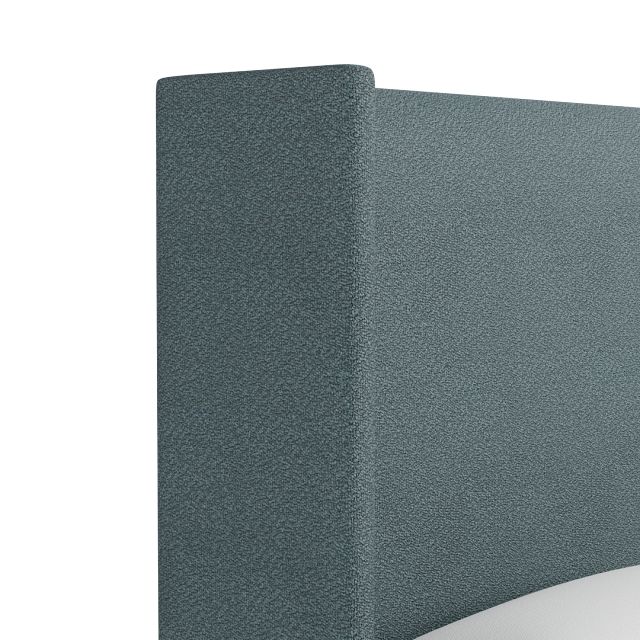 Captiva Sutton Blue 60" Upholstered Shelter Bed