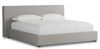 Grayton Elevation Khaki 44" Upholstered Platform Bed