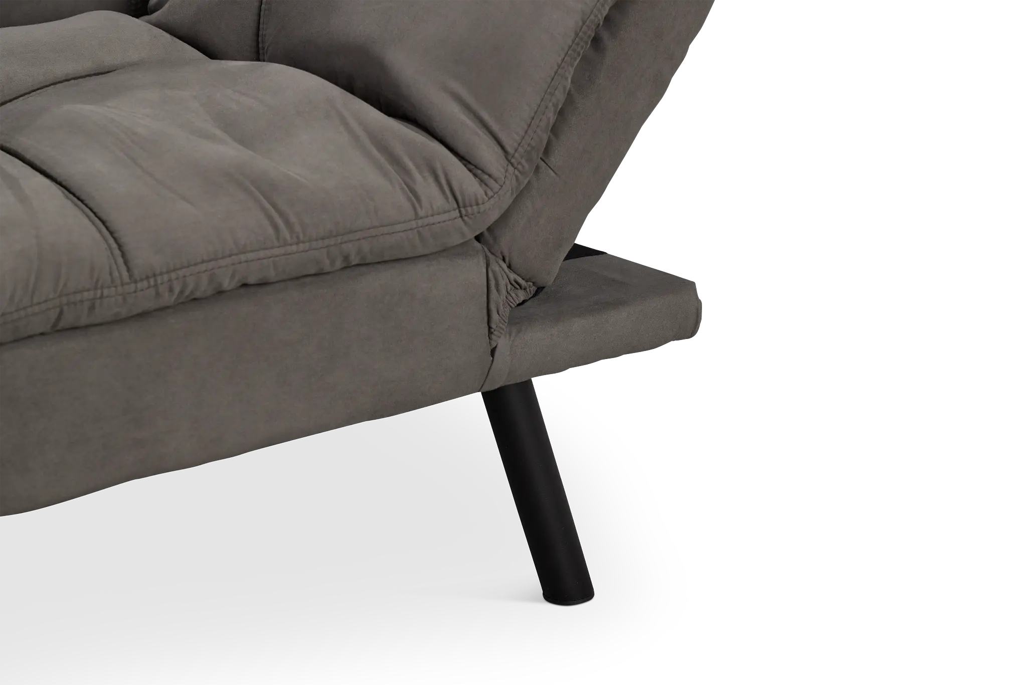 Bowie Gray Micro Sofa Futon Bowie Gray Micro Sofa Futon