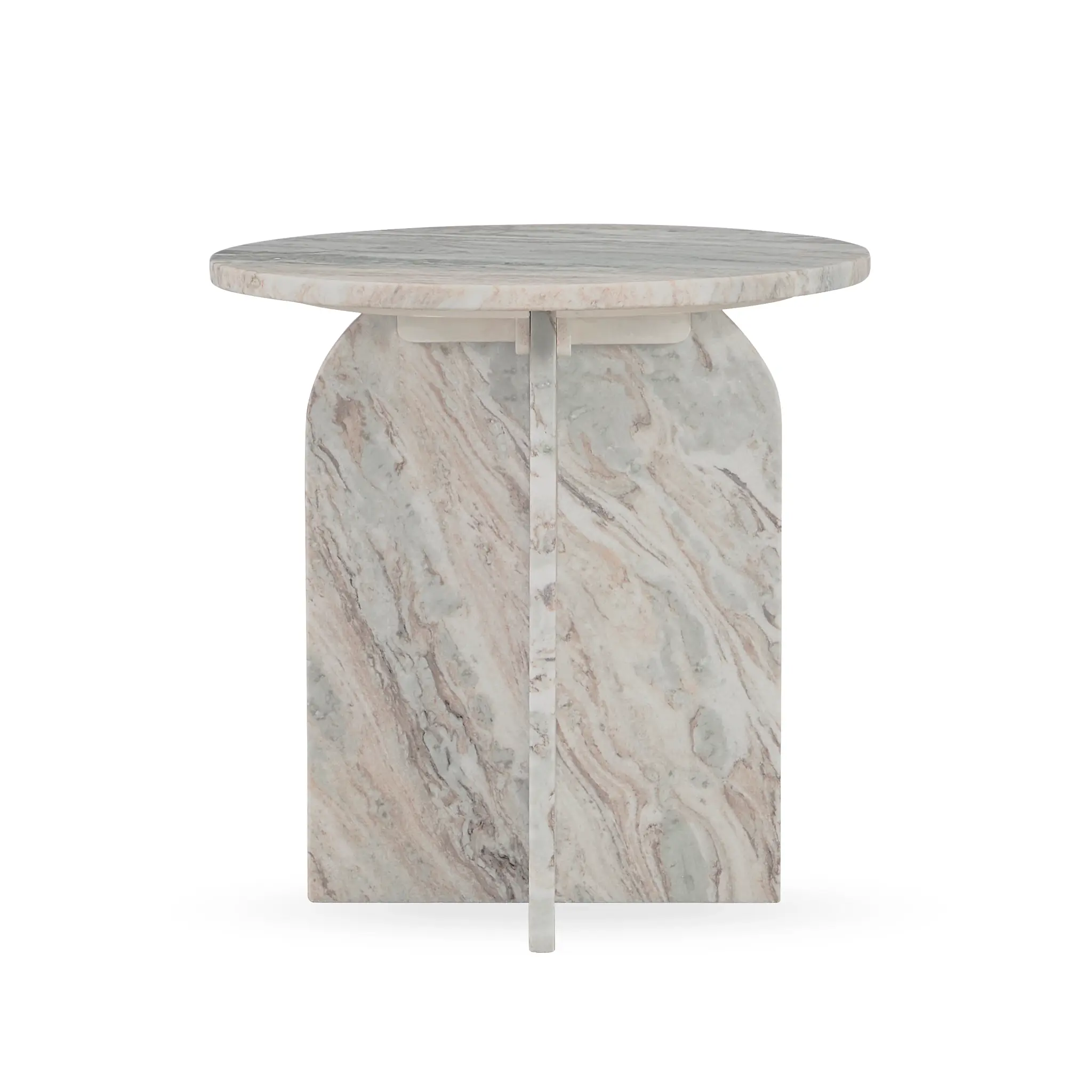 Solo Gray Round End Table Solo Gray Round End Table