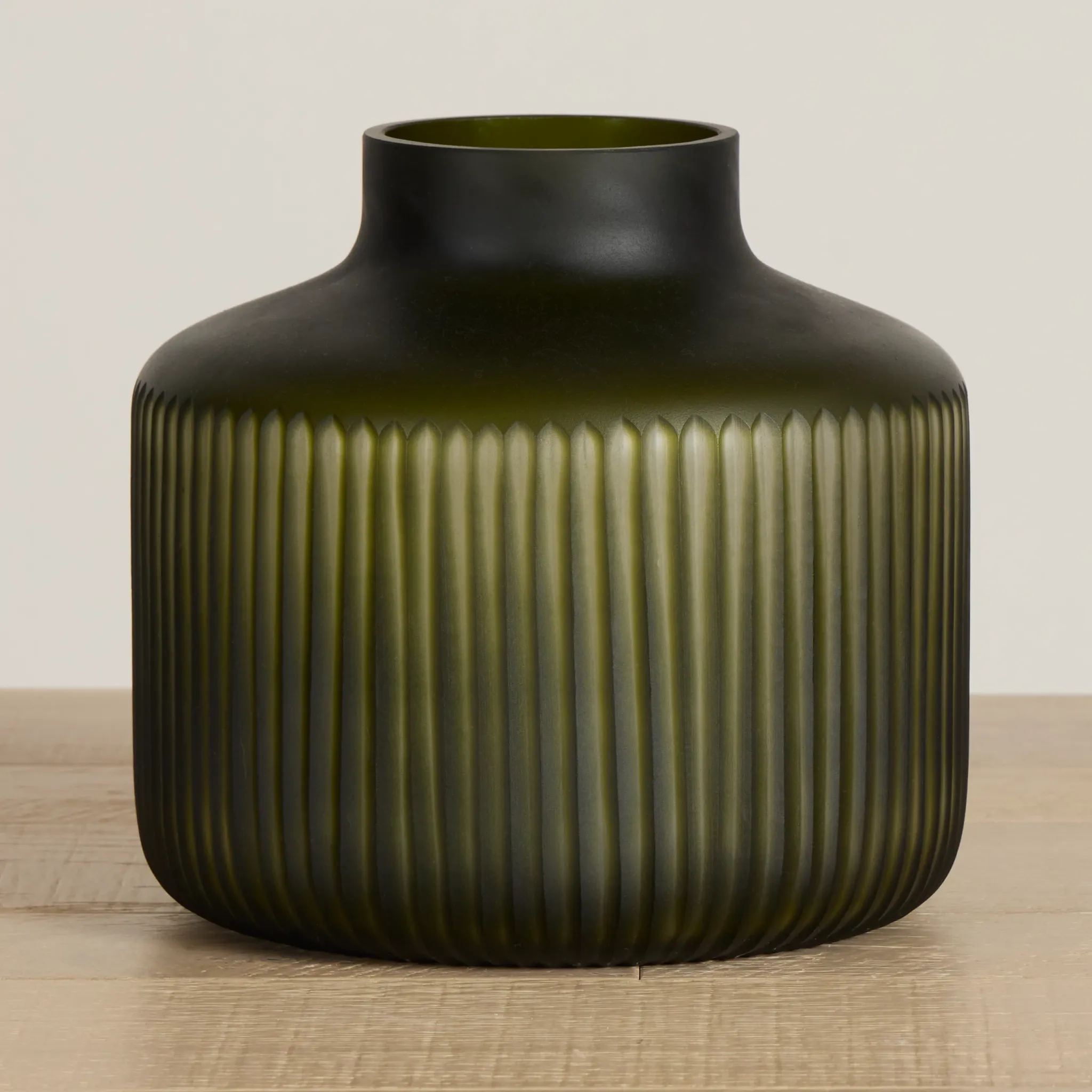 Olivie Dark Green Small Vase