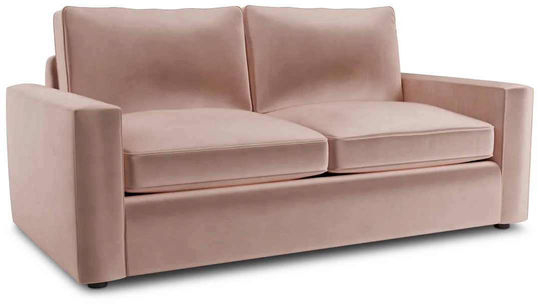 Siesta Joya Light Pink Fabric Memory Foam Sleeper