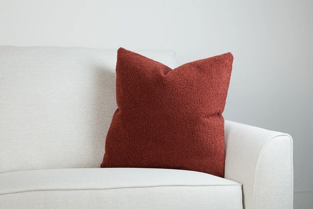 Henley Orange 20" Accent Pillow