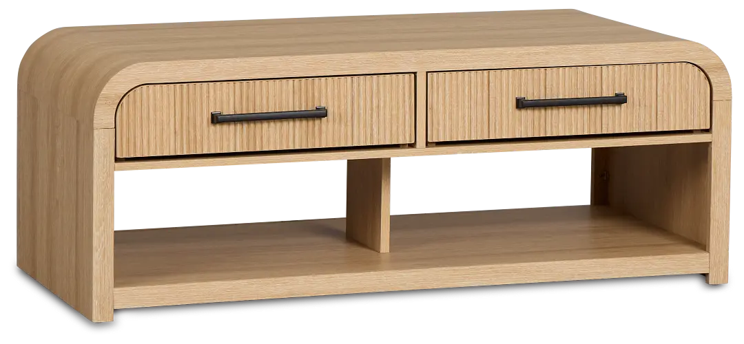 Lyndie Light Tone Drawer Rectangular Coffee Table Lyndie Light Tone Drawer Rectangular Coffee Table