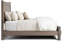 Salt Lake Gray Platform Bed