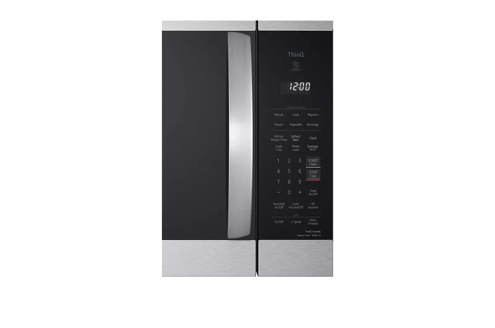Lg 1825 Series Stainless Steel Over-the-range Microwave