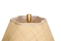 Dulcie Gold Metal Table Lamp