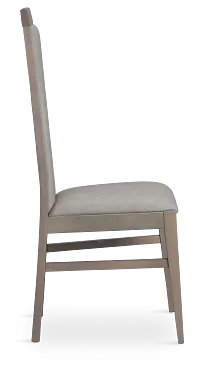 Lucca Gray Upholstered Side Chair