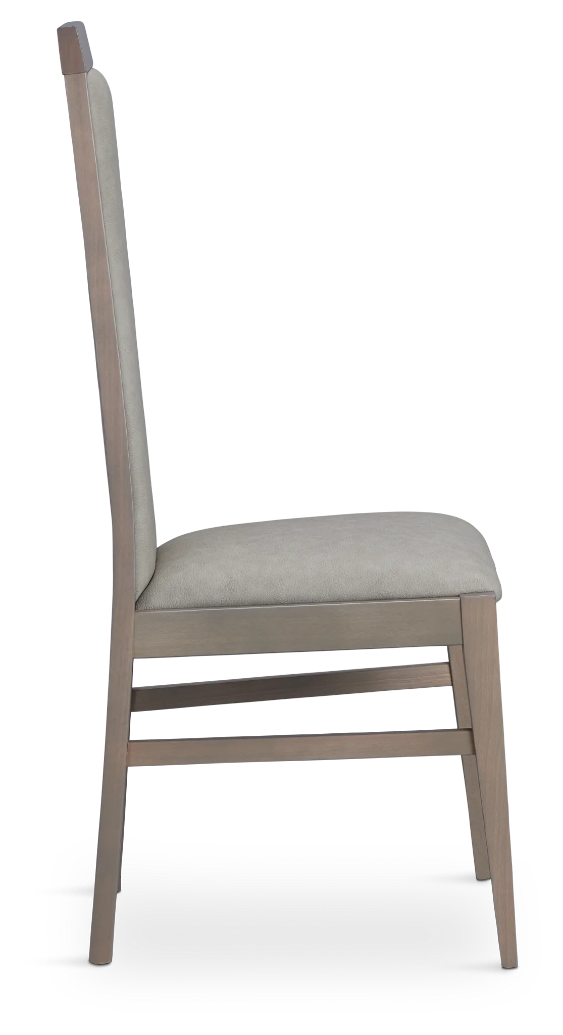 Lucca Gray Upholstered Side Chair