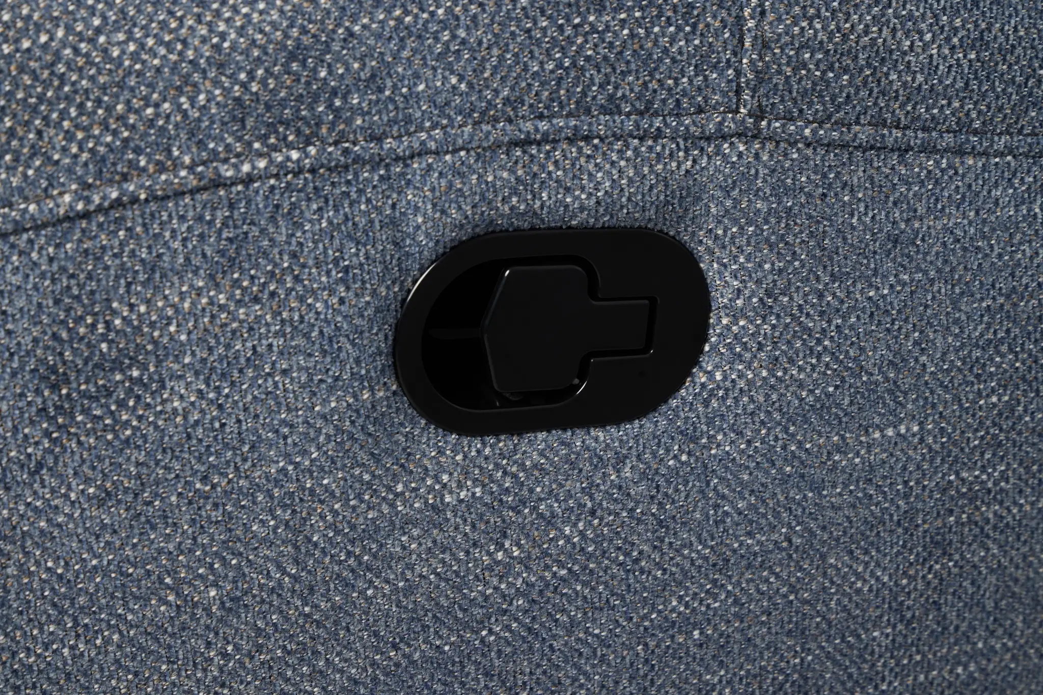 Walker Blue Fabric Medium Dual Manual 2-arm Sectional Walker Blue Fabric Medium Dual Manual 2-arm Sectional