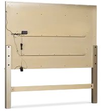 Manhattan Champagne Platform Headboard