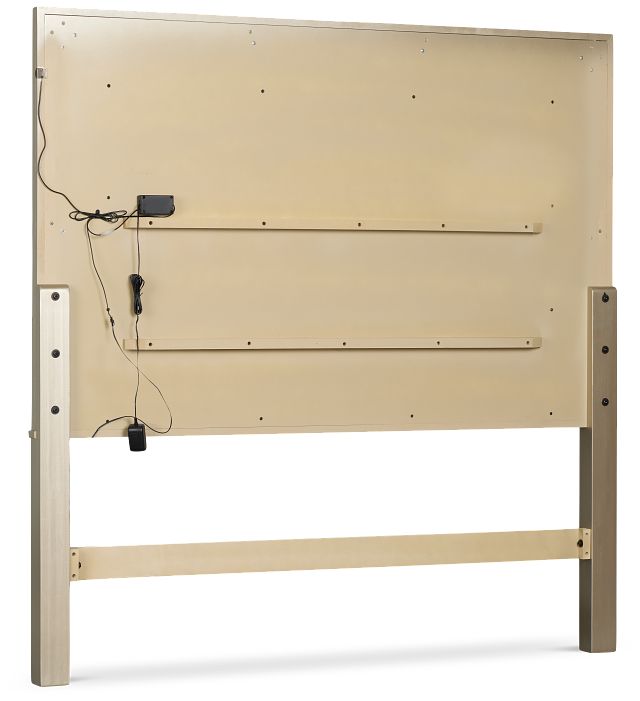 Manhattan Champagne Platform Headboard