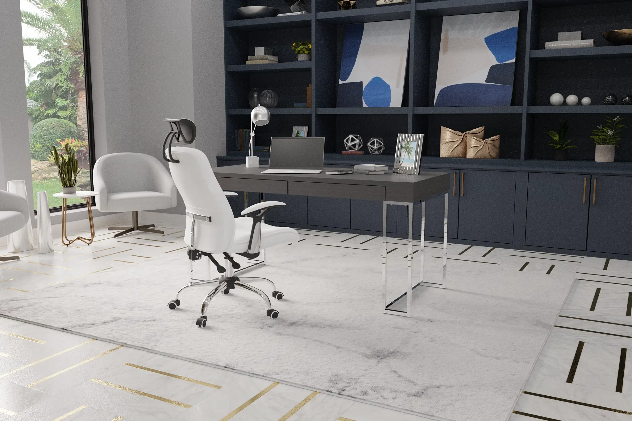 Vancouver Dark Gray Writing Desk Vancouver Dark Gray Writing Desk