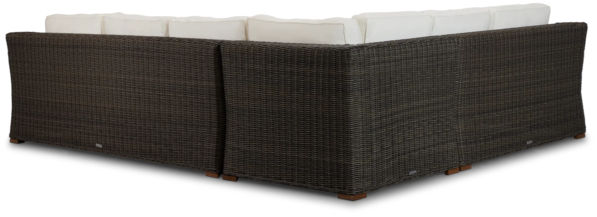 Canyon Gray White Medium Right Sectional