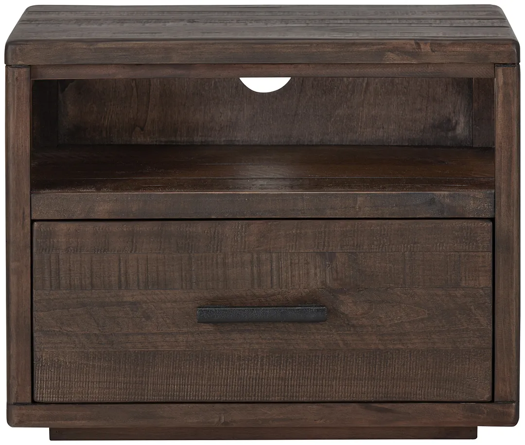 Mckinney Mid Tone Open Nightstand