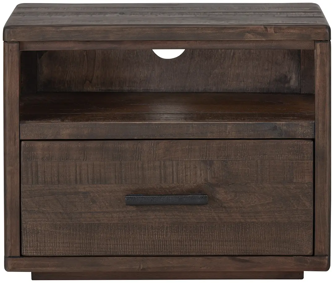 Mckinney Mid Tone Open Nightstand Mckinney Mid Tone Open Nightstand