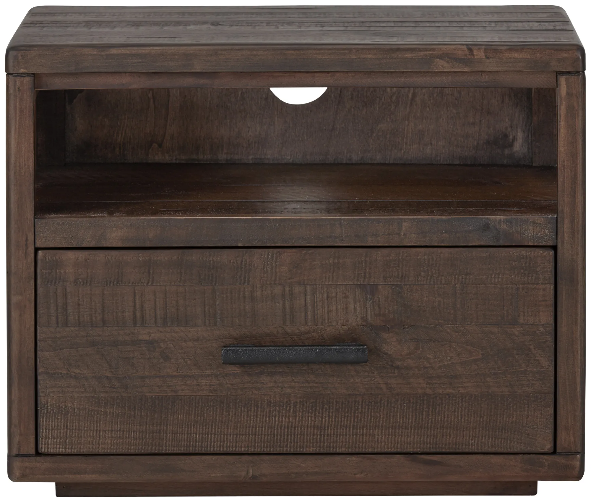 Mckinney Mid Tone Open Nightstand