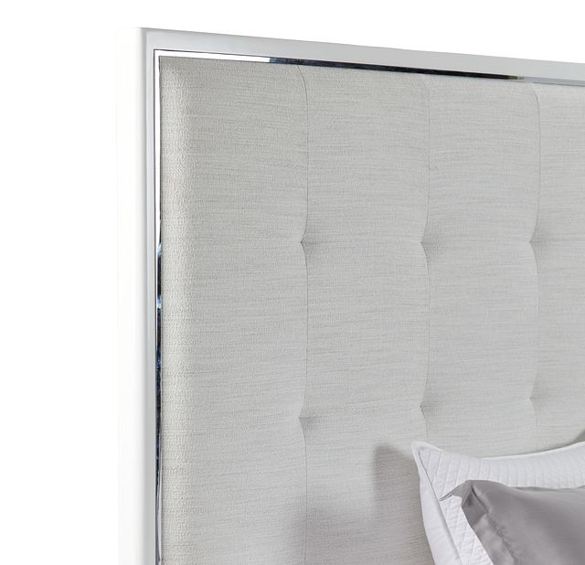 Ocean Drive White Uph Panel Bed