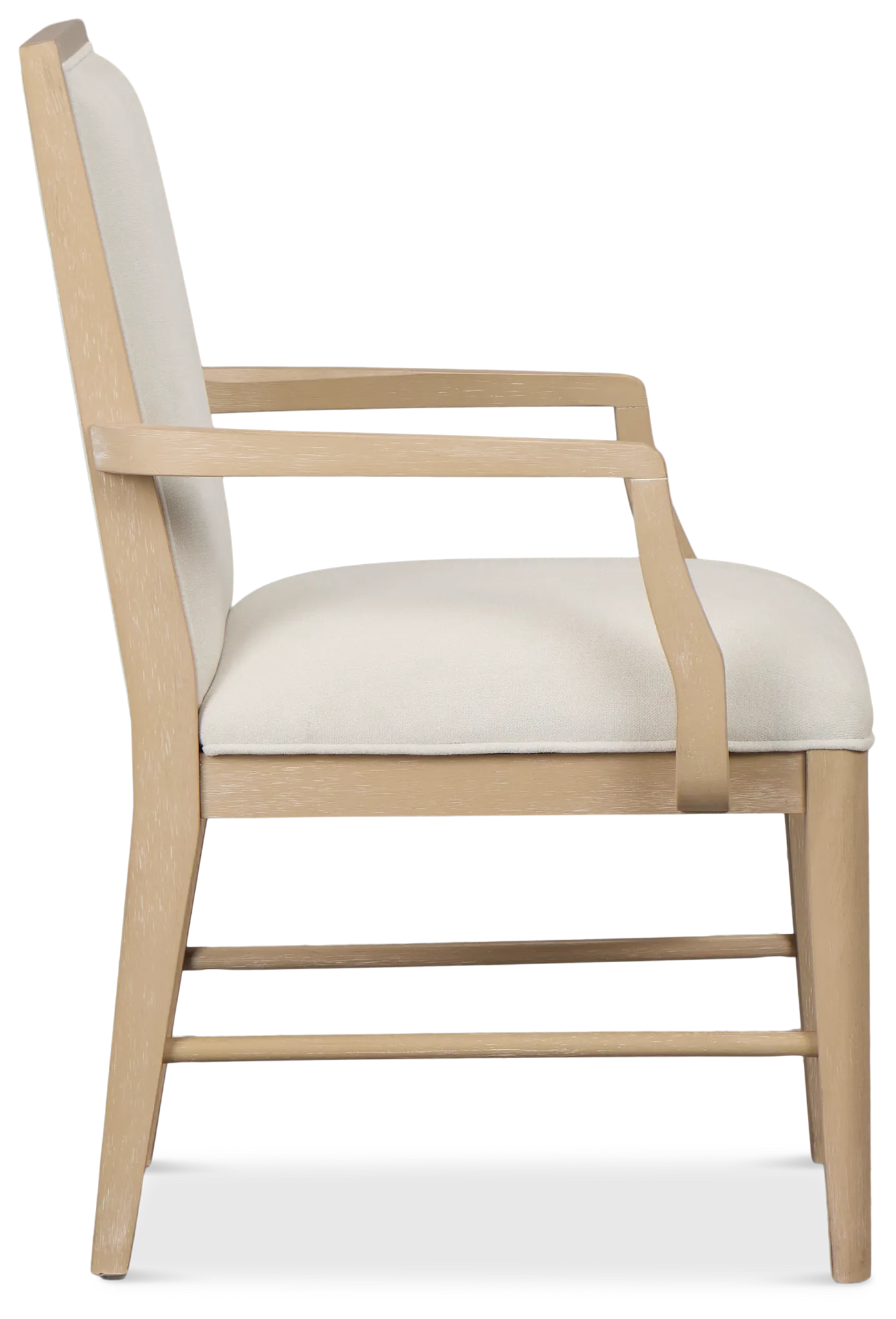 Castello Light Tone Upholstered Arm Chair