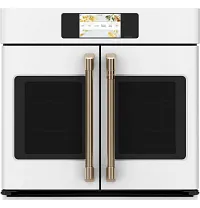 Cafe 90 Series White 30" Single Electric Oven