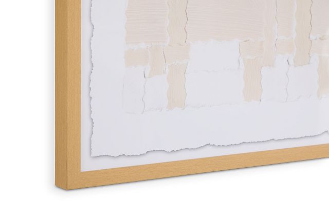 Fia Beige Framed Wall Art