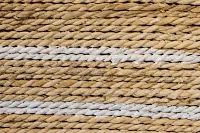 Sailor Woven Stripe Accent Stool