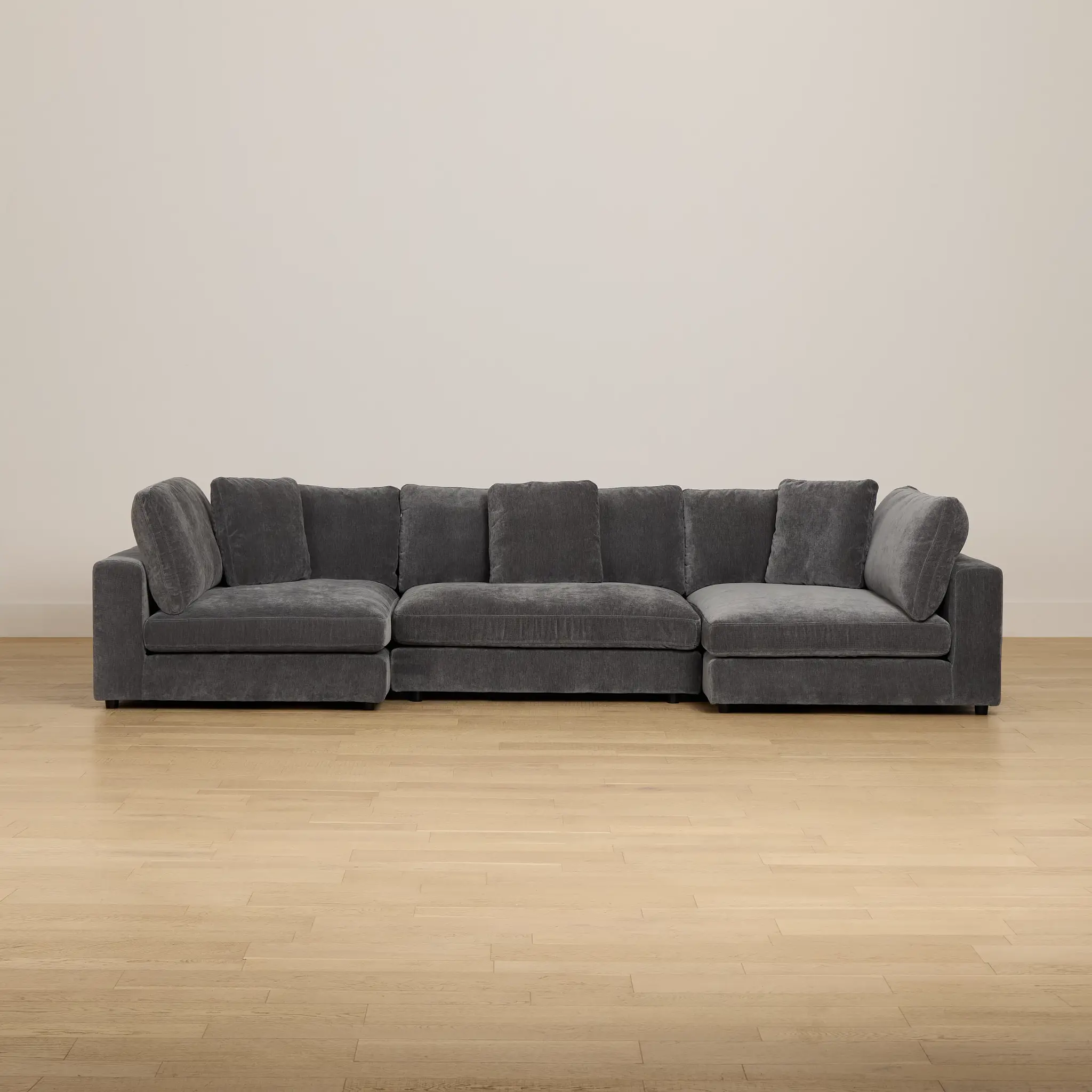 Lounge Dark Gray Fabric Double Chaise Sectional Lounge Dark Gray Fabric Double Chaise Sectional