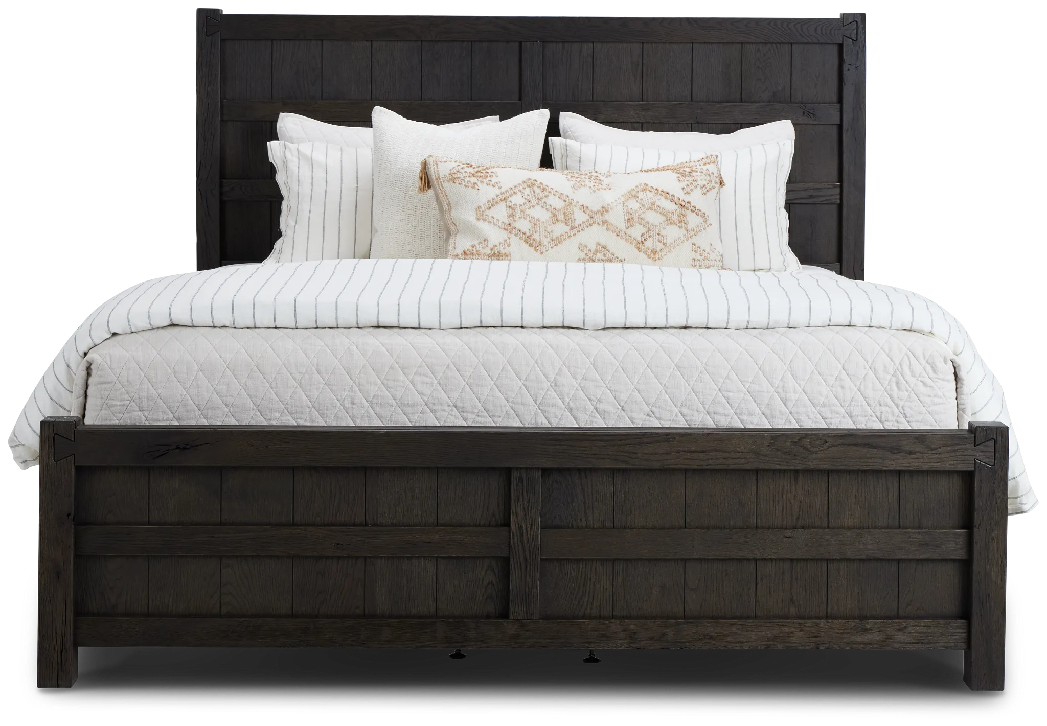 Salt Lake Dark Tone Panel Bed