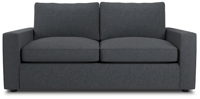 Siesta Elevation Gray Fabric Sofa