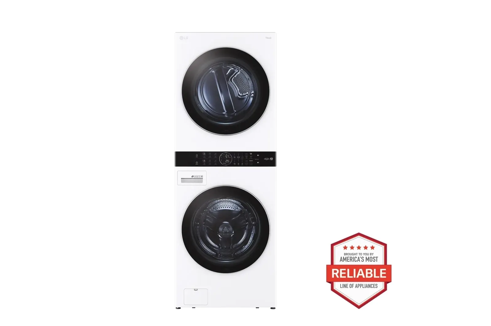 Lg 201 Series White Gas Laundry Center