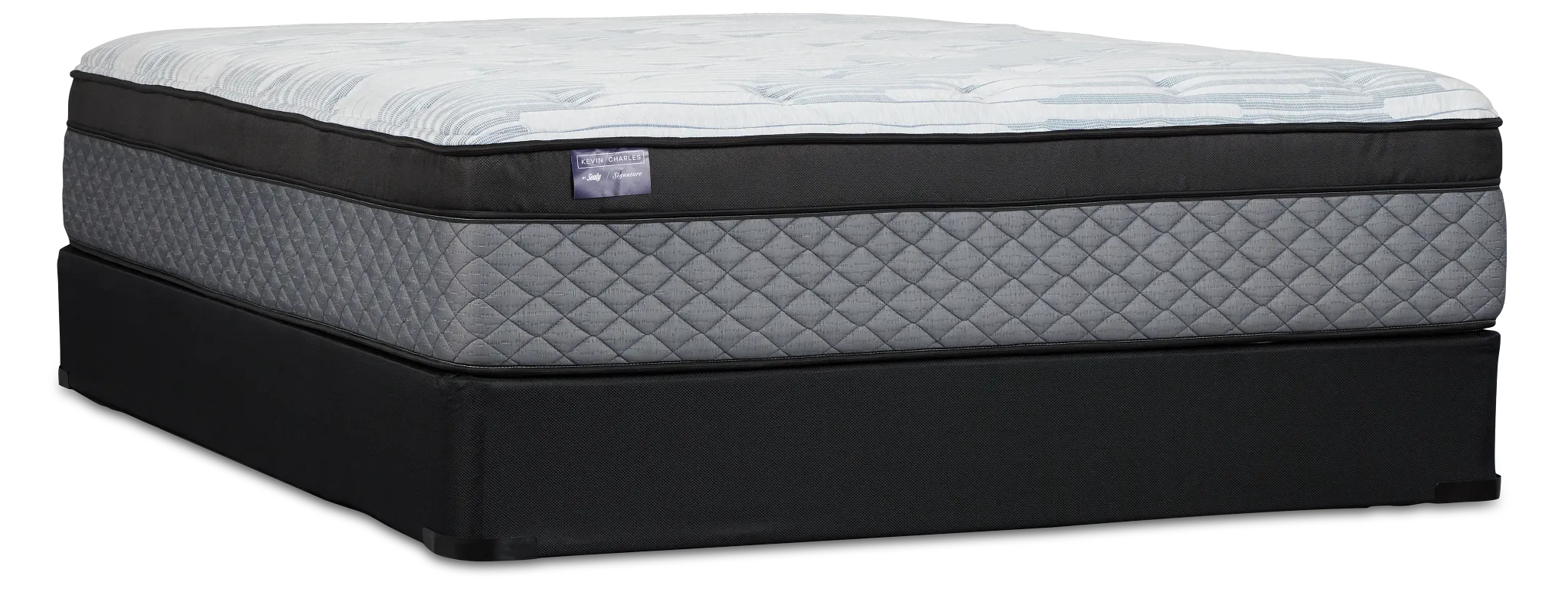 Kevin Charles By Sealy Signature Plush Mattress Set