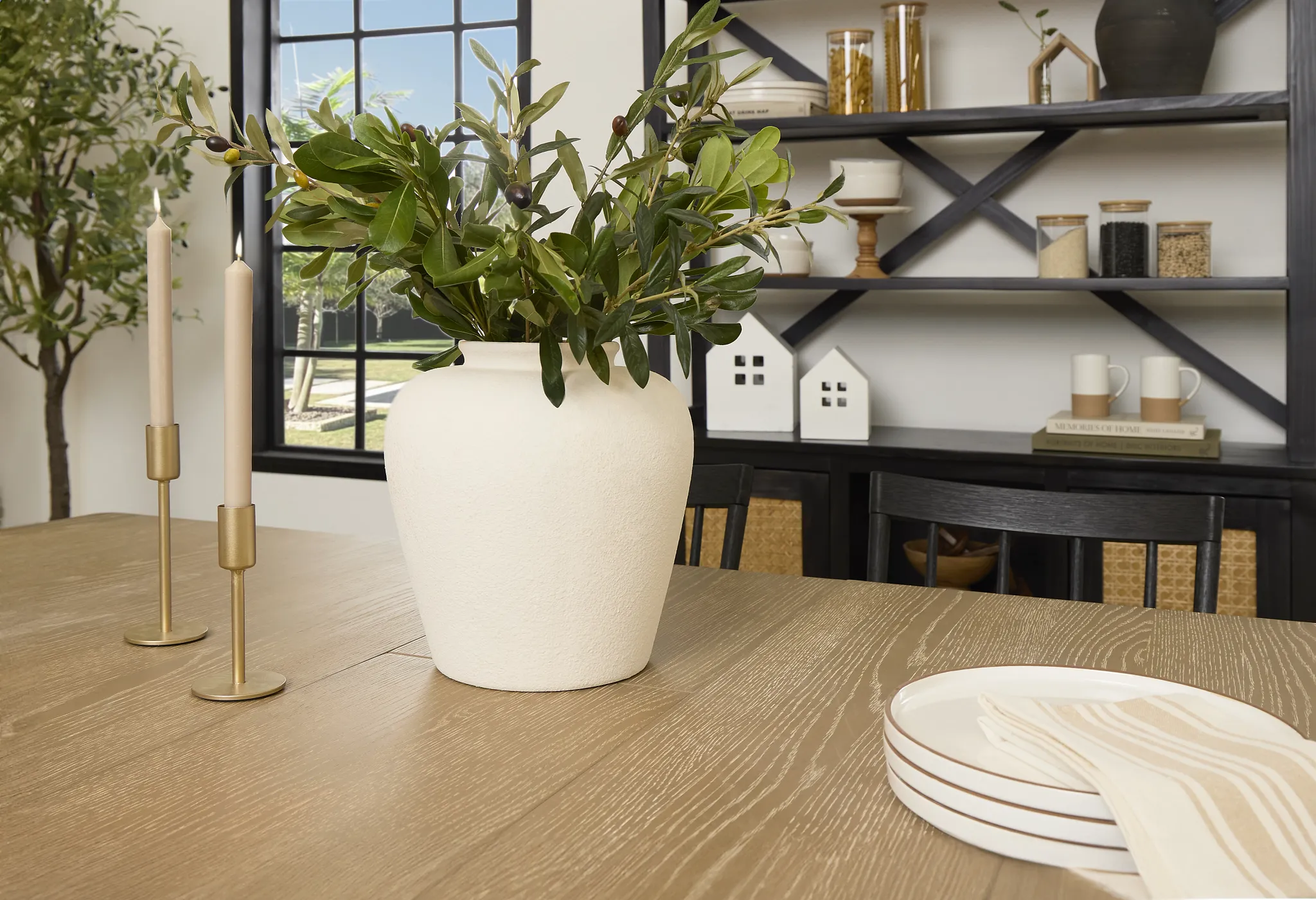 Taylor Light Tone Rectangular Table