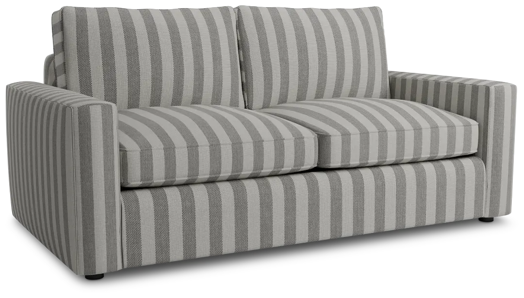 Siesta Sea Lane Dark Gray Fabric Memory Foam Sleeper Siesta Sea Lane Dark Gray Fabric Memory Foam Sleeper