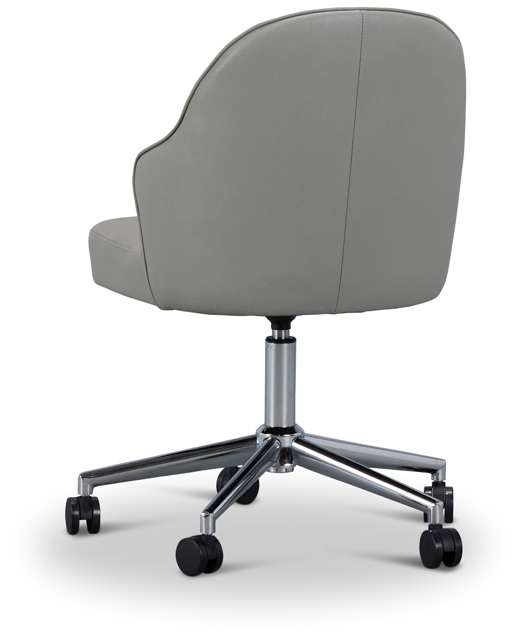 Paige Light Gray Swivel Desk Chair Paige Light Gray Swivel Desk Chair