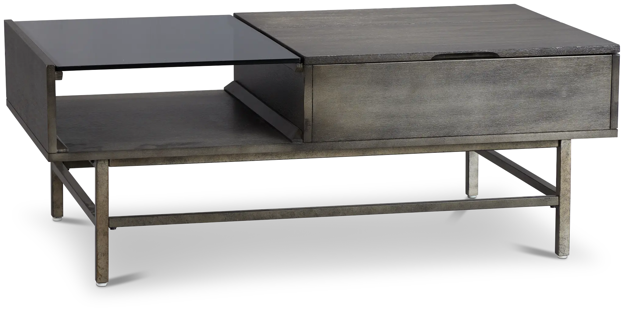 Fulton Dark Tone Wood Lift Coffee Table Fulton Dark Tone Wood Lift Coffee Table