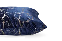 Logan Navy 22" Square Accent Pillow