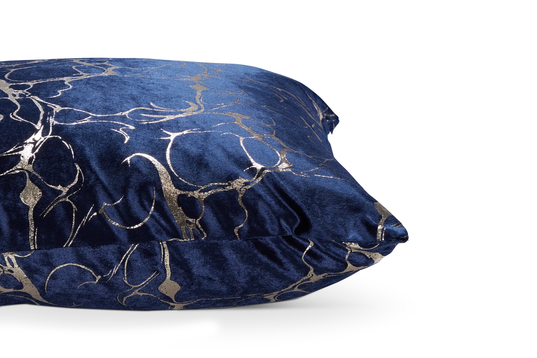 Logan Navy 22" Square Accent Pillow