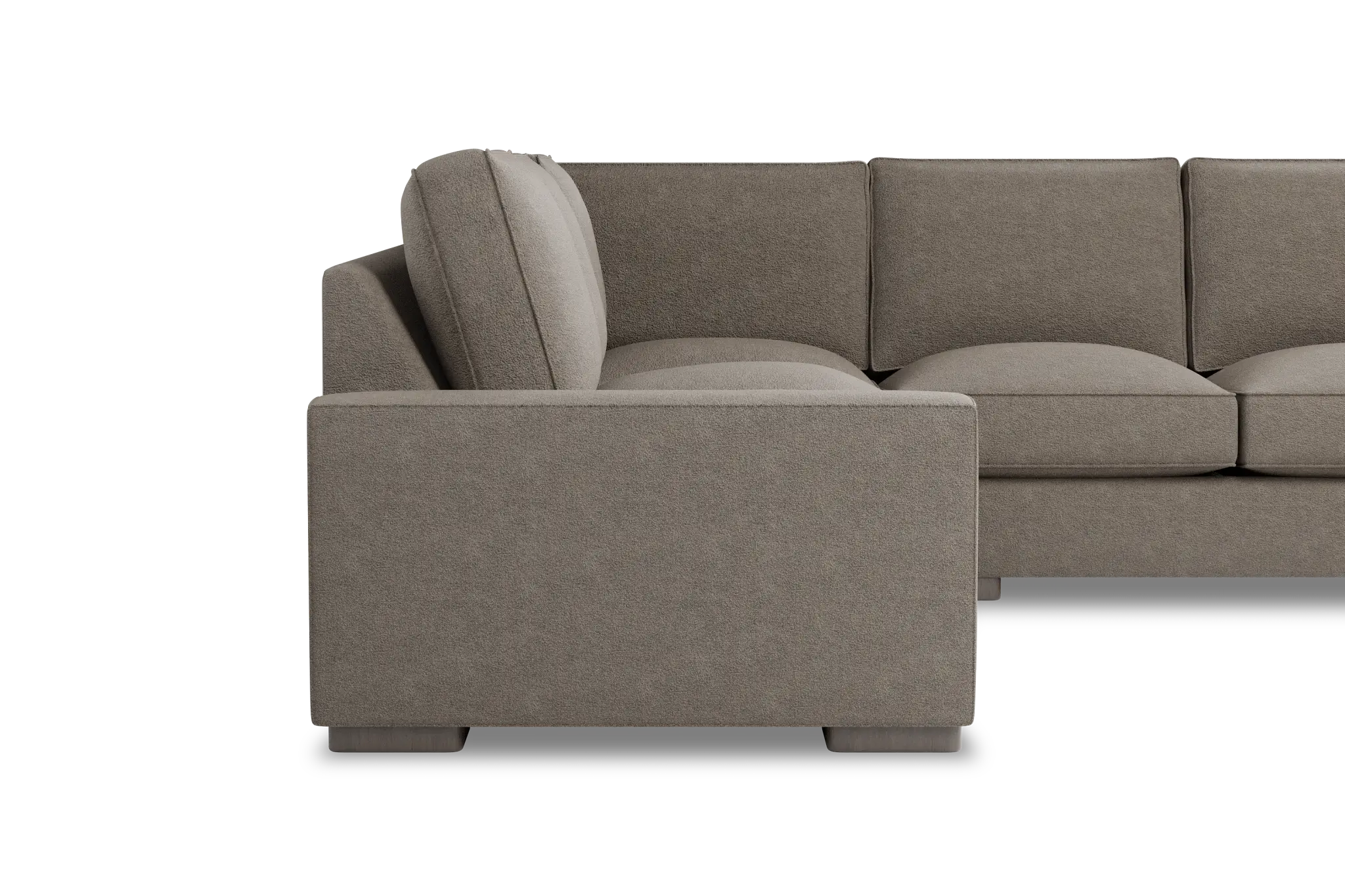 Edgewater Elite Brown Medium Right Chaise Sectional Edgewater Elite Brown Medium Right Chaise Sectional